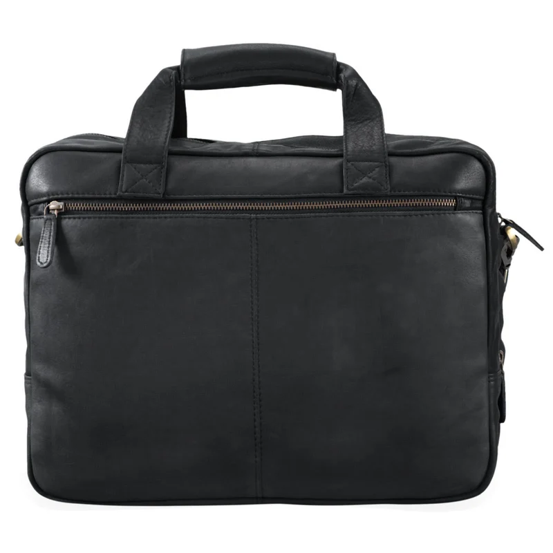 "Explorer" Lehrertasche Leder Herren Damen 10 Fächer