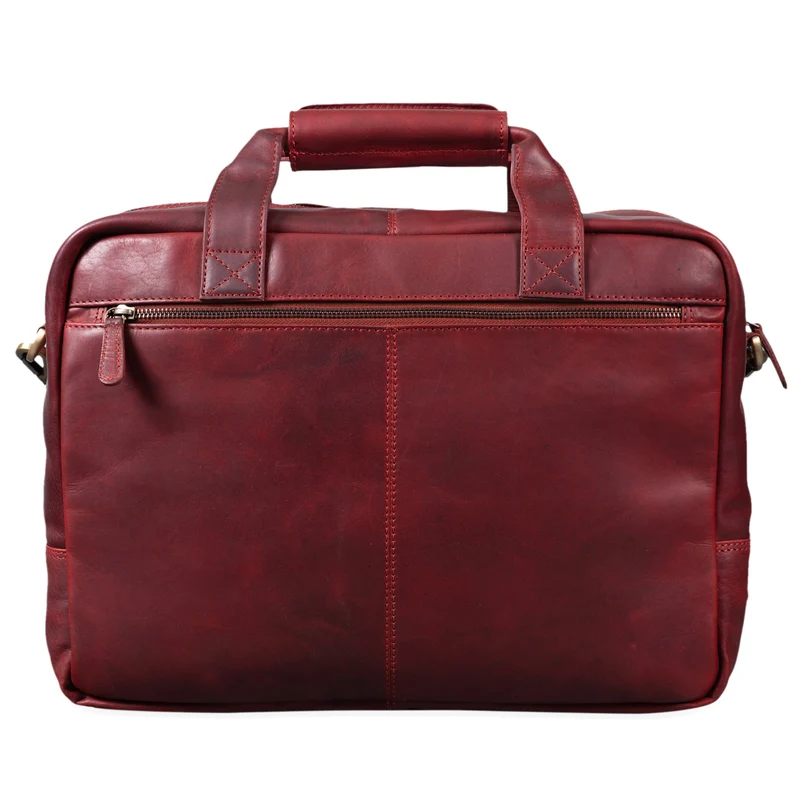 "Explorer" Lehrertasche Leder Herren Damen 10 Fächer