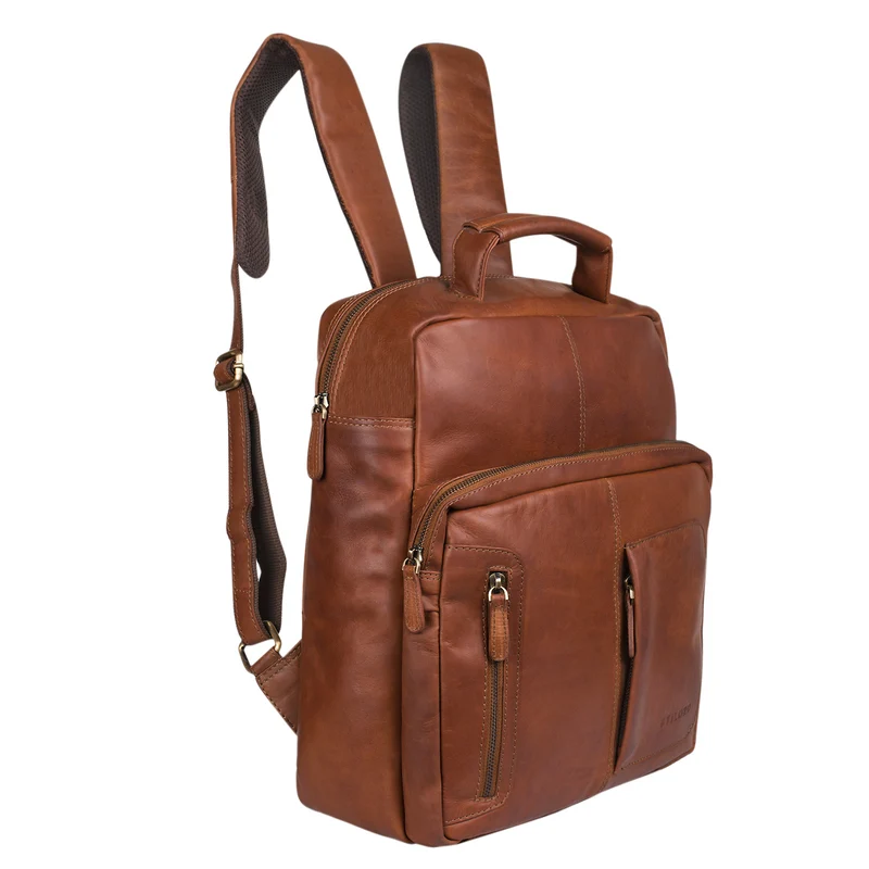 "Toni" Vintage Leder Rucksack groß