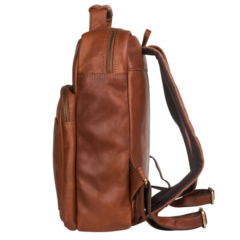 "Toni" Vintage Leder Rucksack groß