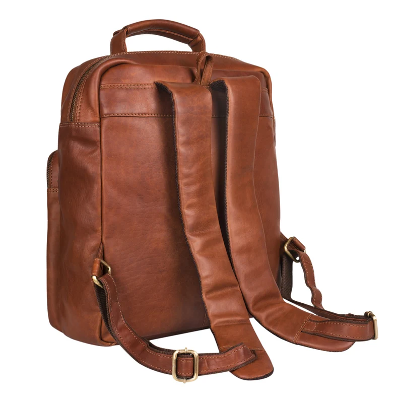 "Toni" Vintage Leder Rucksack groß