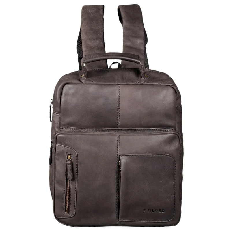 "Toni" Vintage Leder Rucksack groß