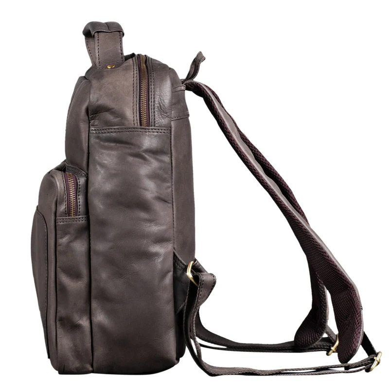"Toni" Vintage Leder Rucksack groß