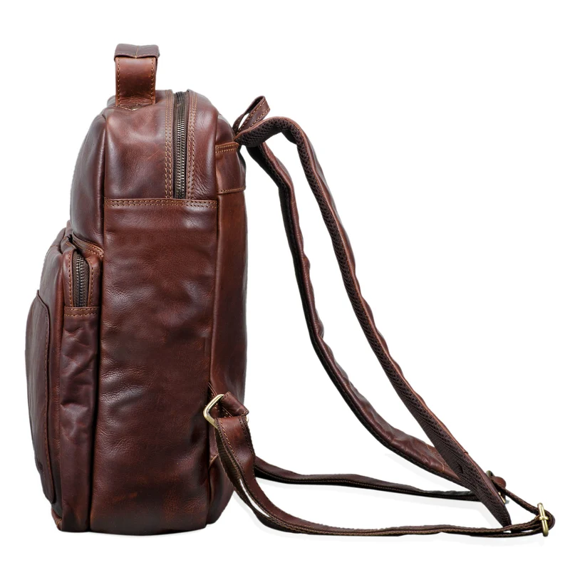 "Toni" Vintage Leder Rucksack groß