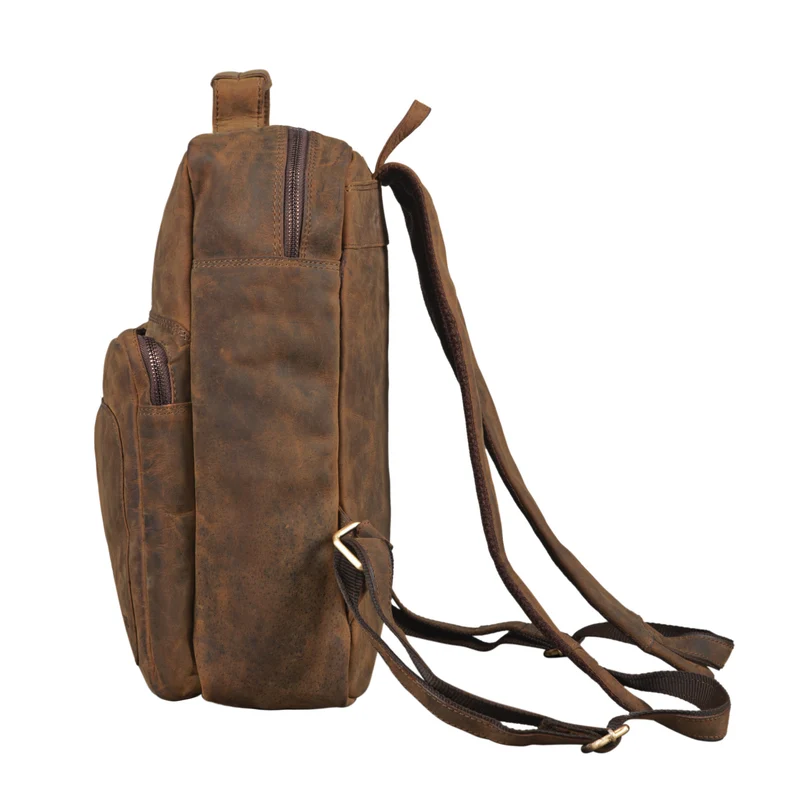 "Toni" Vintage Leder Rucksack groß
