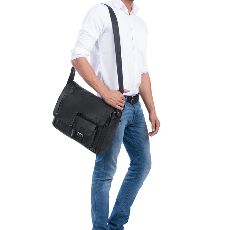 "Mika" Ledertasche Vintage