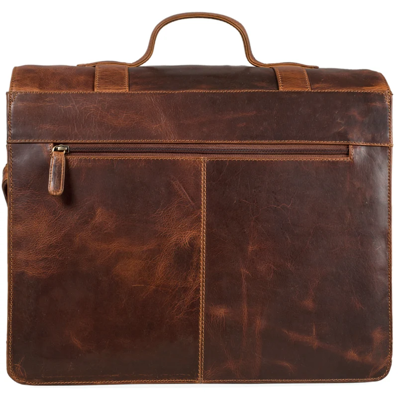"Marius" Klassische Lehrertasche Leder