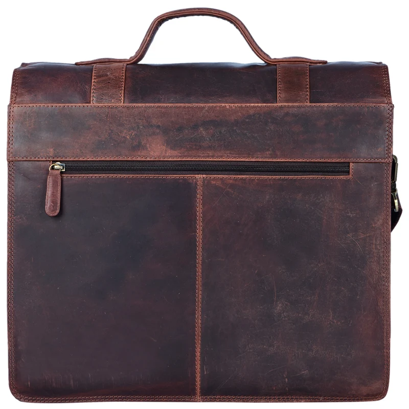 "Marius" Klassische Lehrertasche Leder