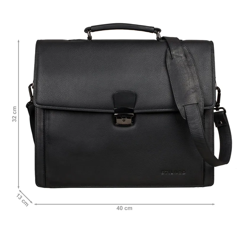 "Noel" Aktentasche Leder Herren Vintage