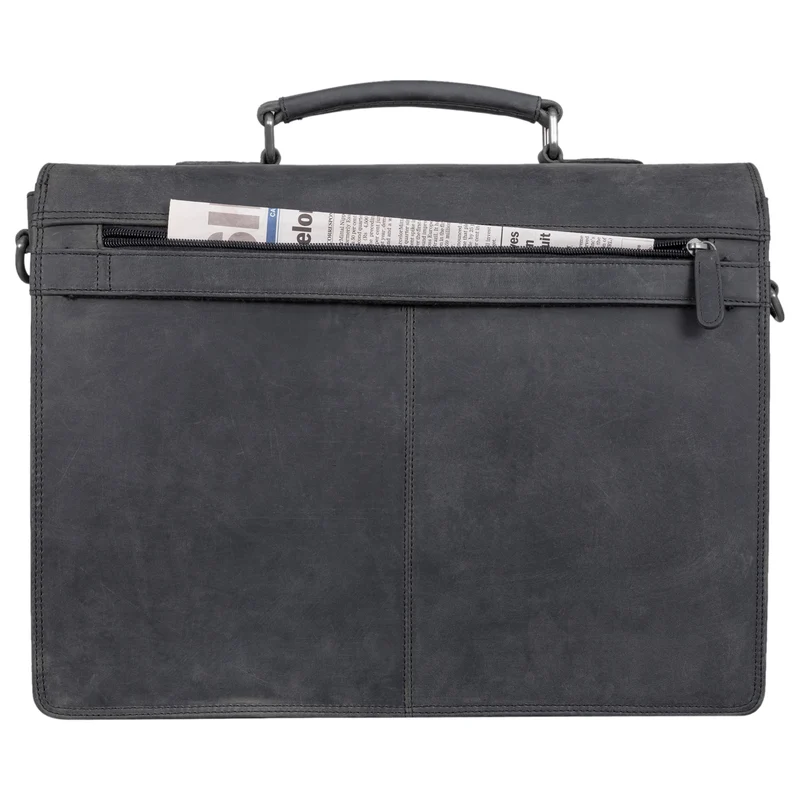 "Noel" Aktentasche Leder Herren Vintage