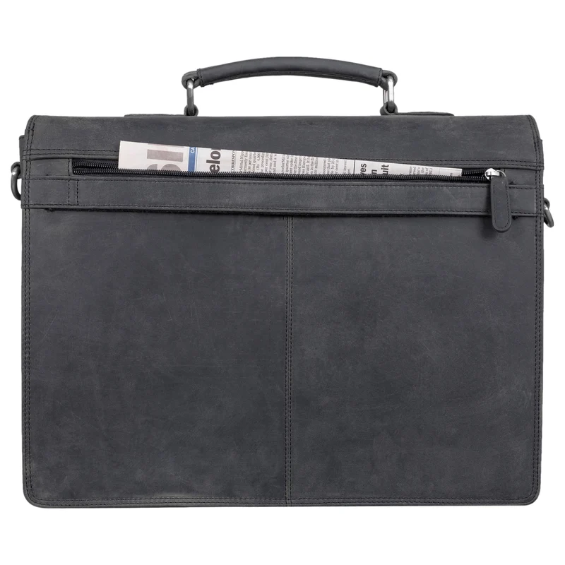 "Noel" Aktentasche Leder Herren Vintage