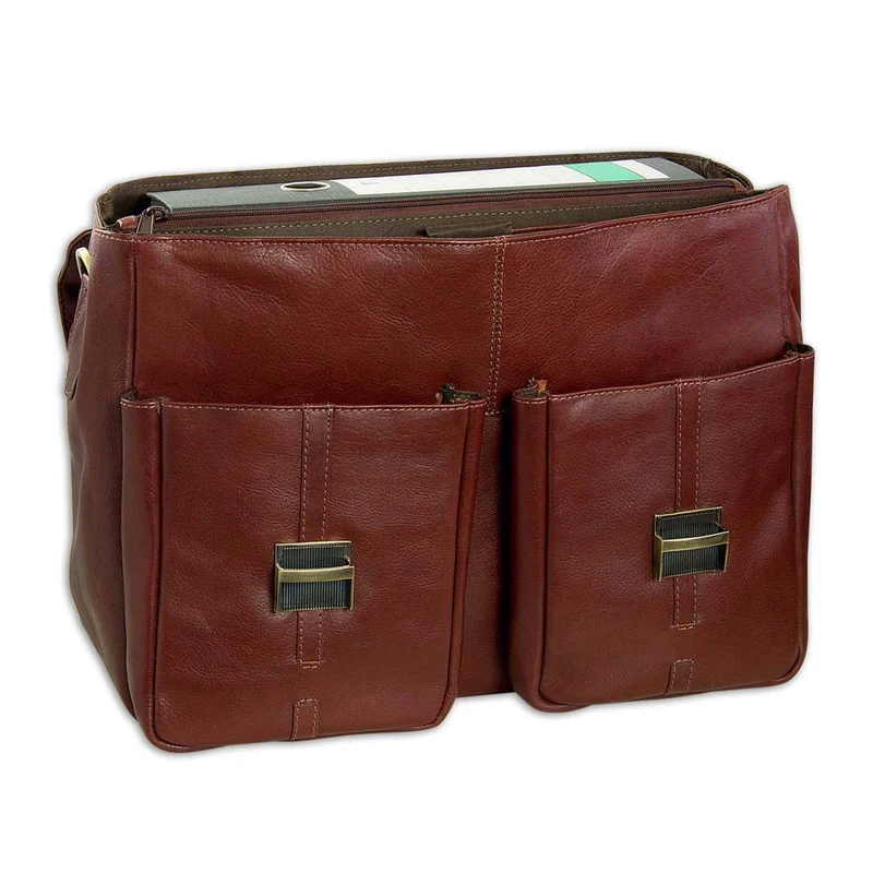 "Robin" Vintage Businesstasche Leder Aktentasche