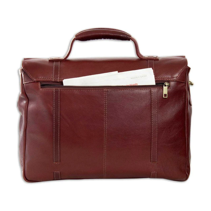 "Robin" Vintage Businesstasche Leder Aktentasche