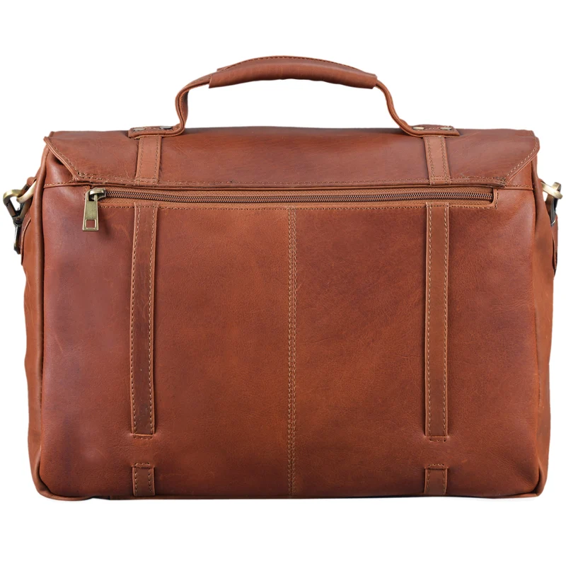 "Robin" Vintage Businesstasche Leder Aktentasche