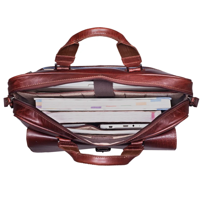 "Aurora" Leder Businesstasche Damen Aktentasche