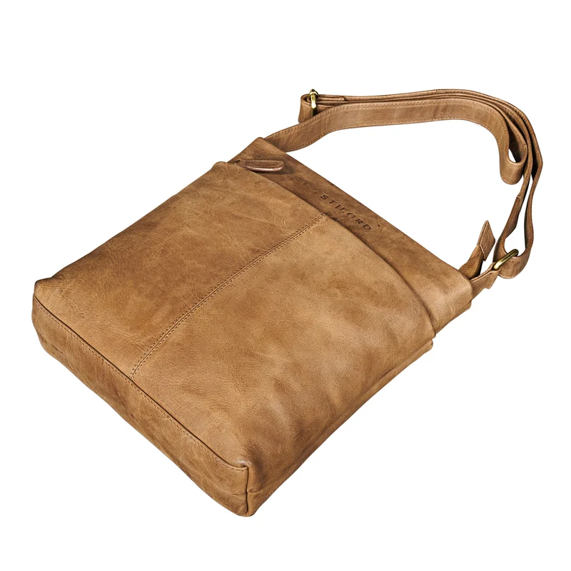 B-WARE "Amelie" Umhängetasche Damen ocker - braun