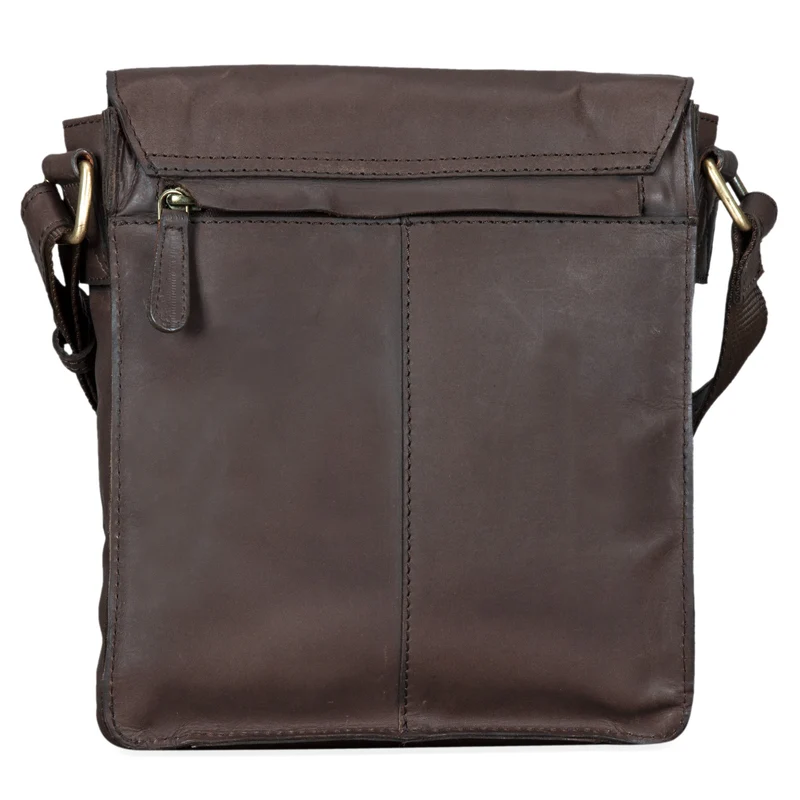 "Dario" Herren Umhängetasche Leder Vintage
