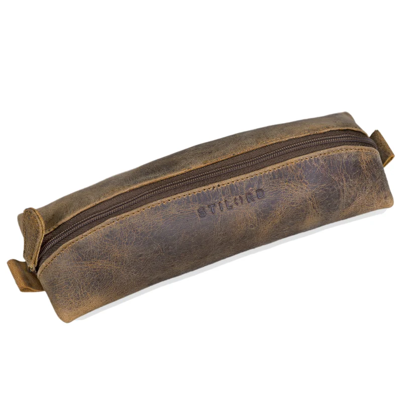"Willem" Stiftetasche Leder