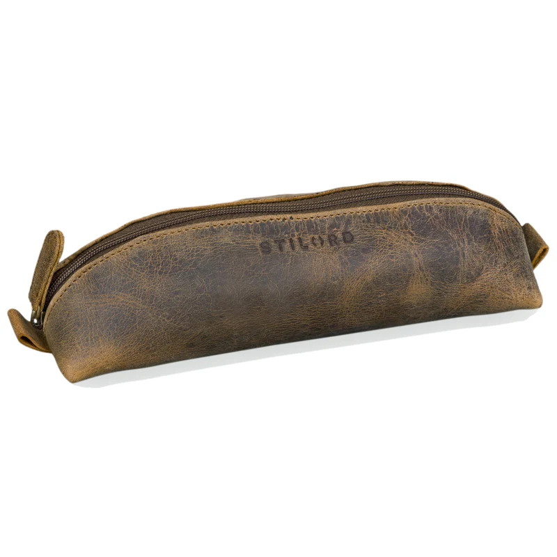 "Willem" Stiftetasche Leder
