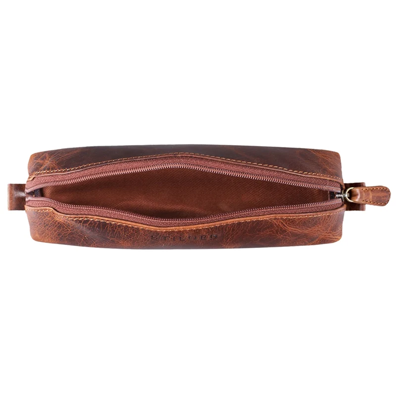 "Willem" Stiftetasche Leder