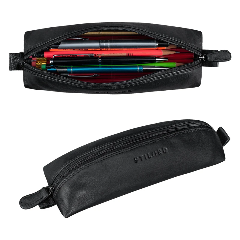 "Willem" Stiftetasche Leder
