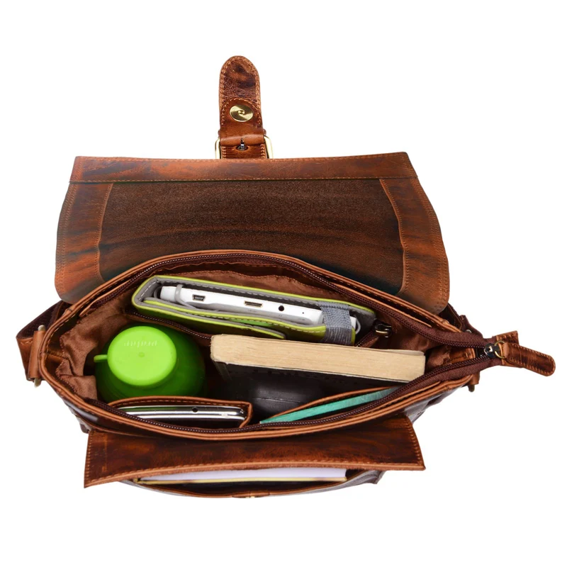"Nevio" Herrentasche Leder Umhängetasche