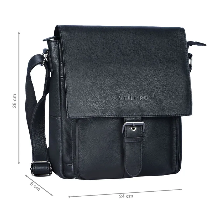 "Nevio" Herrentasche Leder Umhängetasche