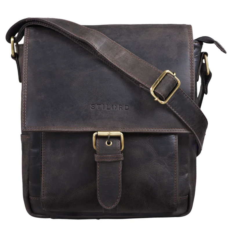 "Nevio" Herrentasche Leder Umhängetasche