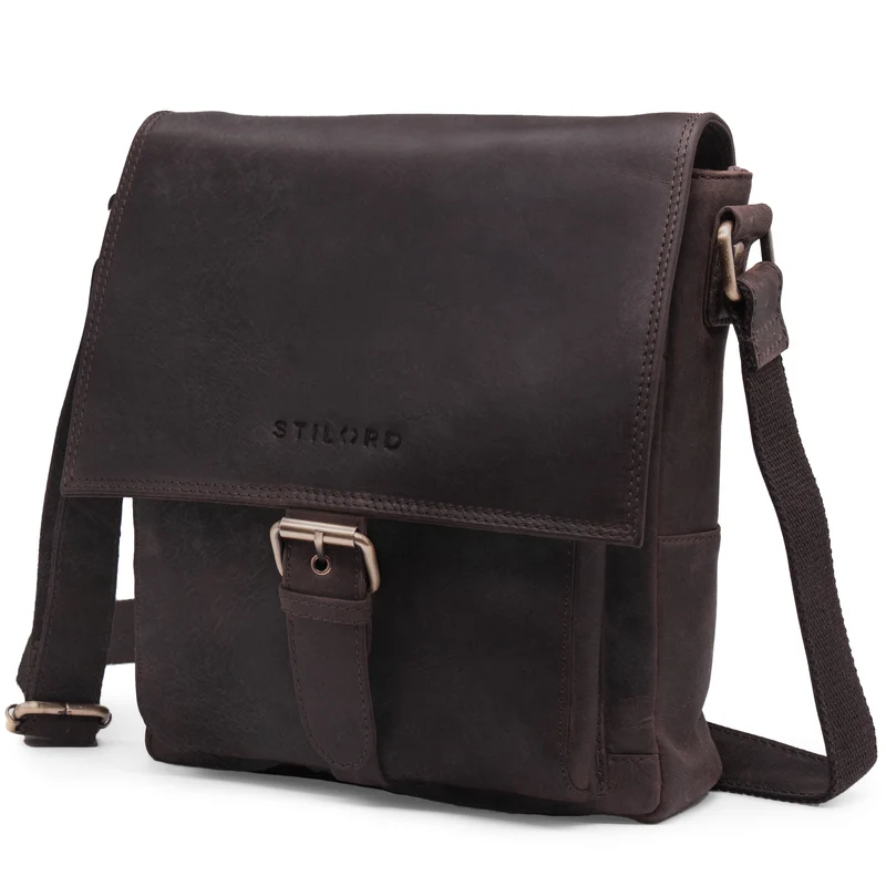 "Nevio" Herrentasche Leder Umhängetasche