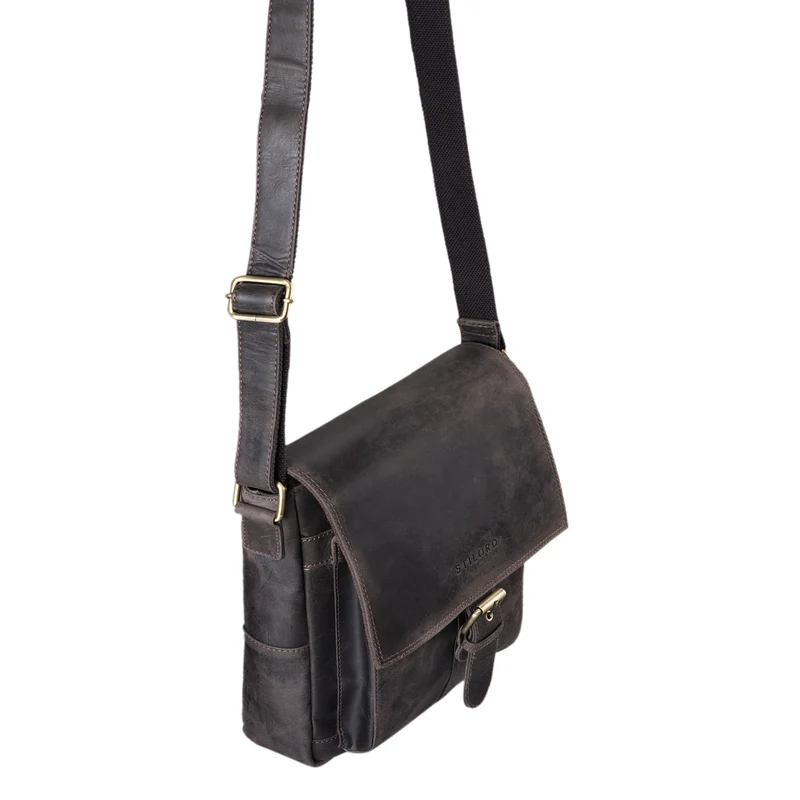"Nevio" Herrentasche Leder Umhängetasche