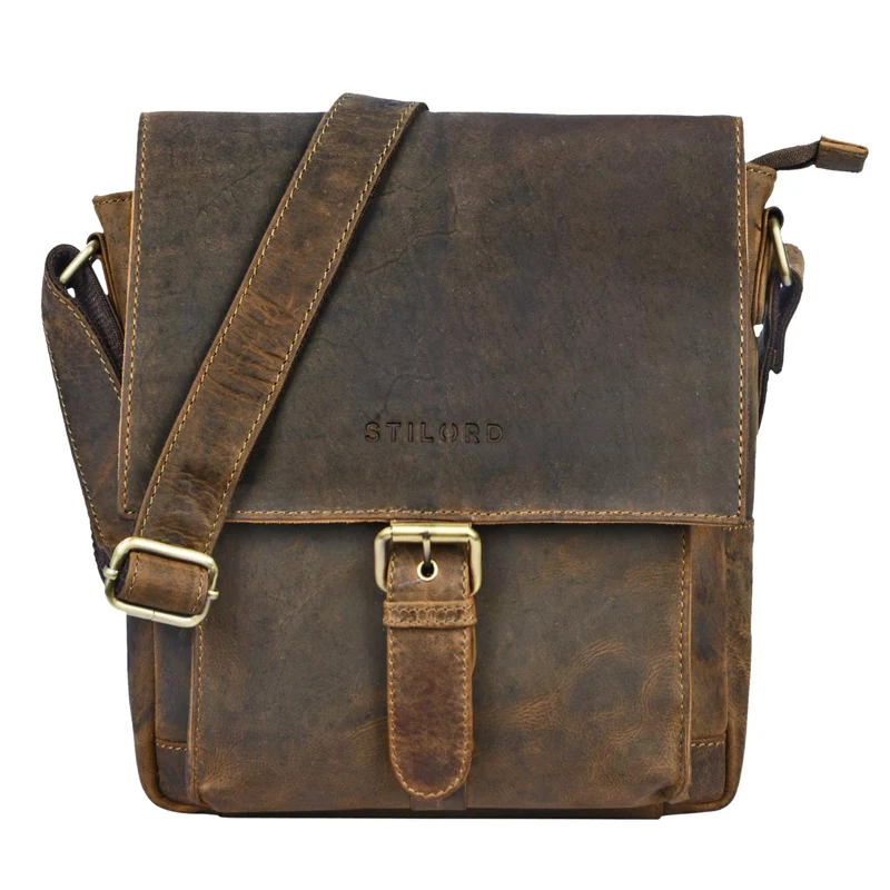 "Nevio" Herrentasche Leder Umhängetasche