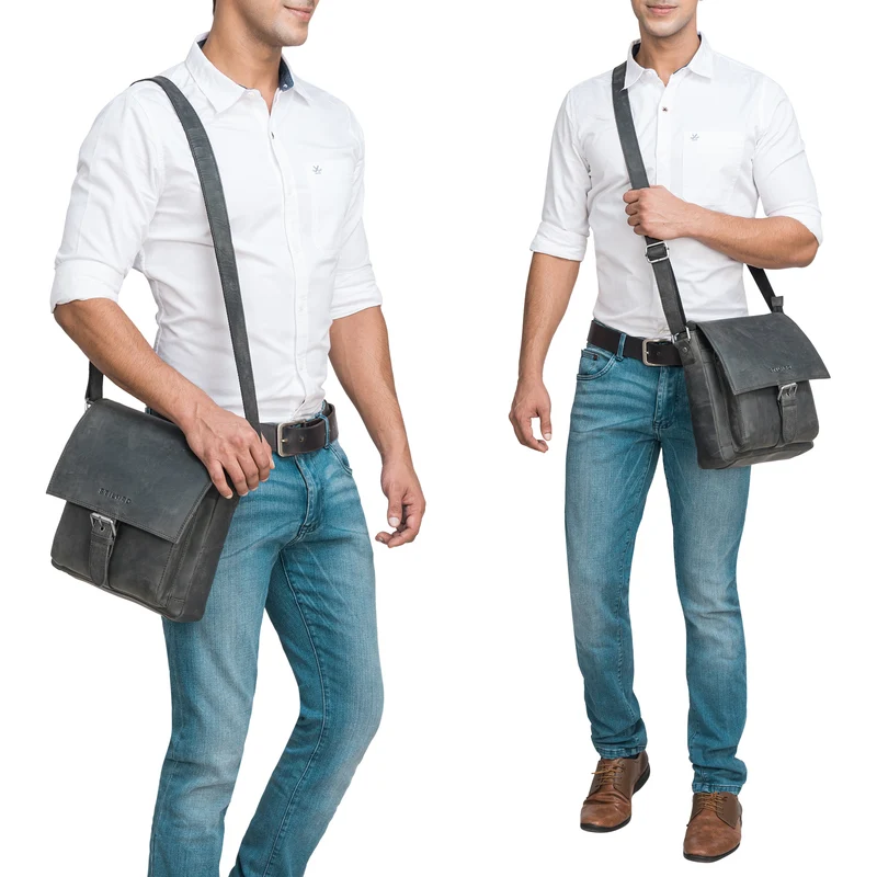 "Nevio" Herrentasche Leder Umhängetasche