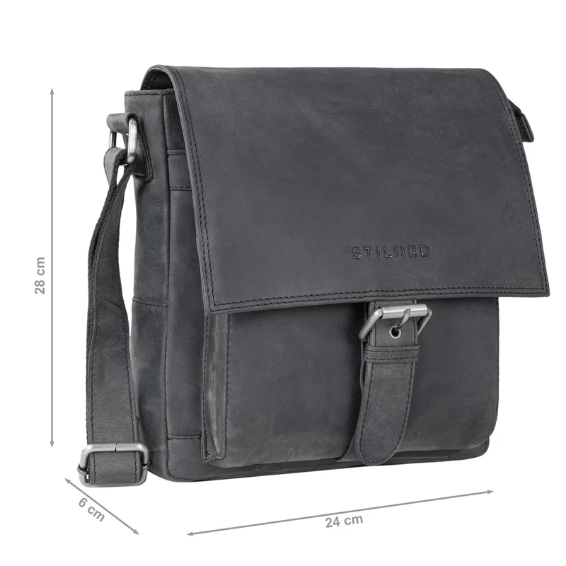 "Nevio" Herrentasche Leder Umhängetasche