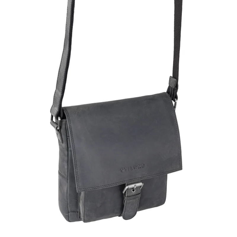 "Nevio" Herrentasche Leder Umhängetasche