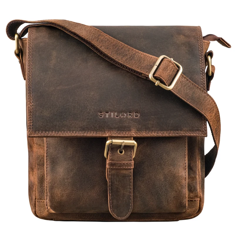"Nevio" Herrentasche Leder Umhängetasche