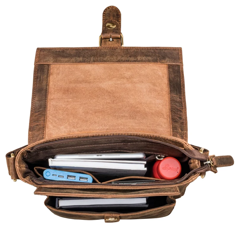 "Nevio" Herrentasche Leder Umhängetasche