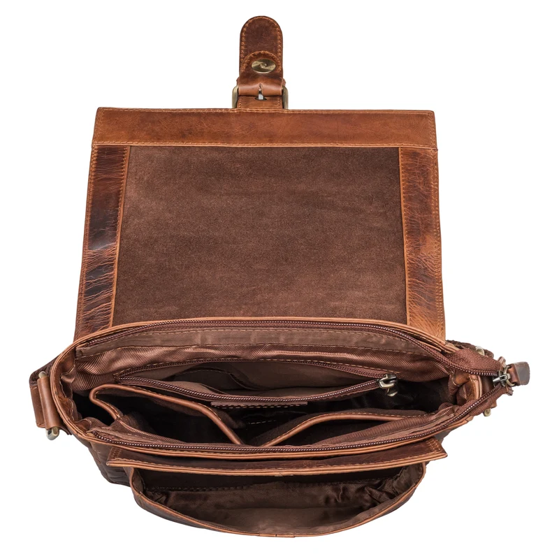 "Nevio" Herrentasche Leder Umhängetasche