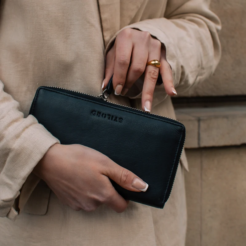 "Emilia" Damen Portemonnaie elegante Geldbörse