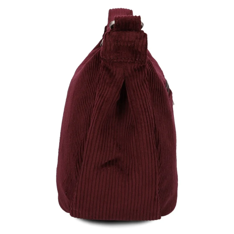 zwei Mademoiselle M70 - Umhängetasche 34 cm (cord-bordeaux)