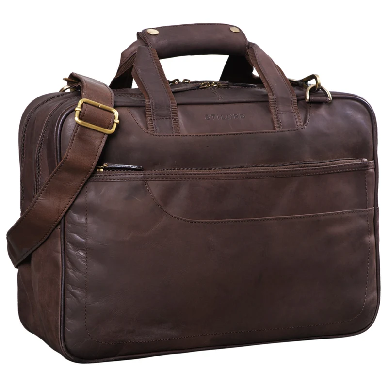 "Astor" Große Lehrertasche Leder