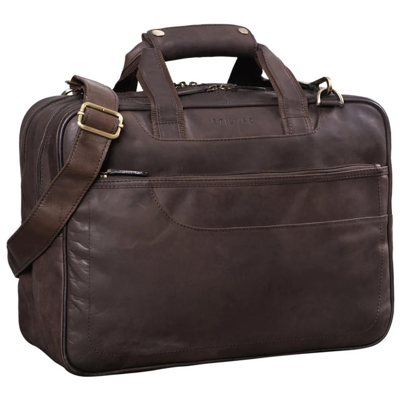 "Astor" Große Lehrertasche Leder
