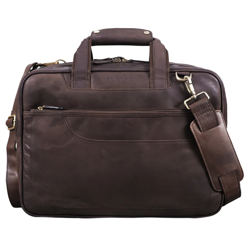 "Astor" Große Lehrertasche Leder