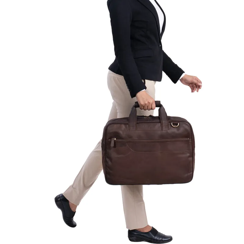 "Astor" Große Lehrertasche Leder