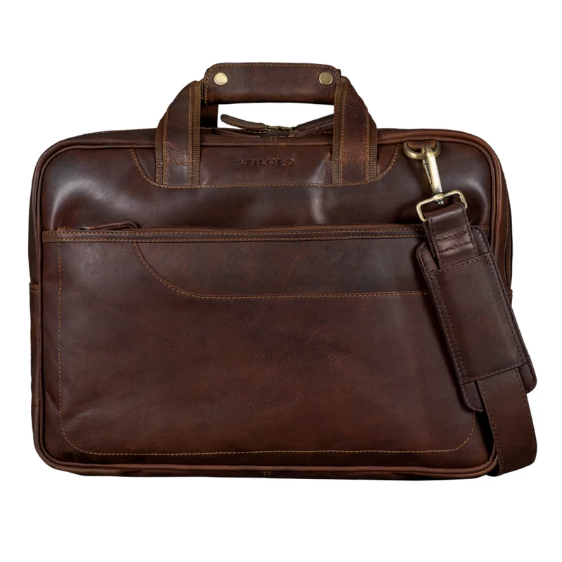 "Astor" Große Lehrertasche Leder