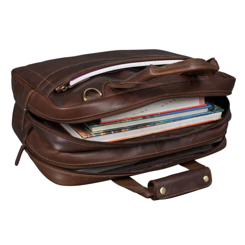 "Astor" Große Lehrertasche Leder