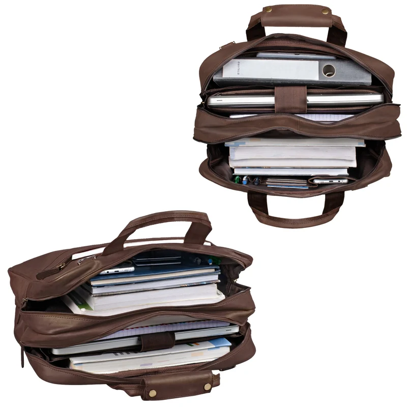 "Astor" Große Lehrertasche Leder