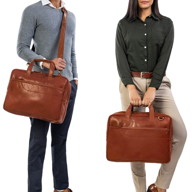 "Astor" Große Lehrertasche Leder