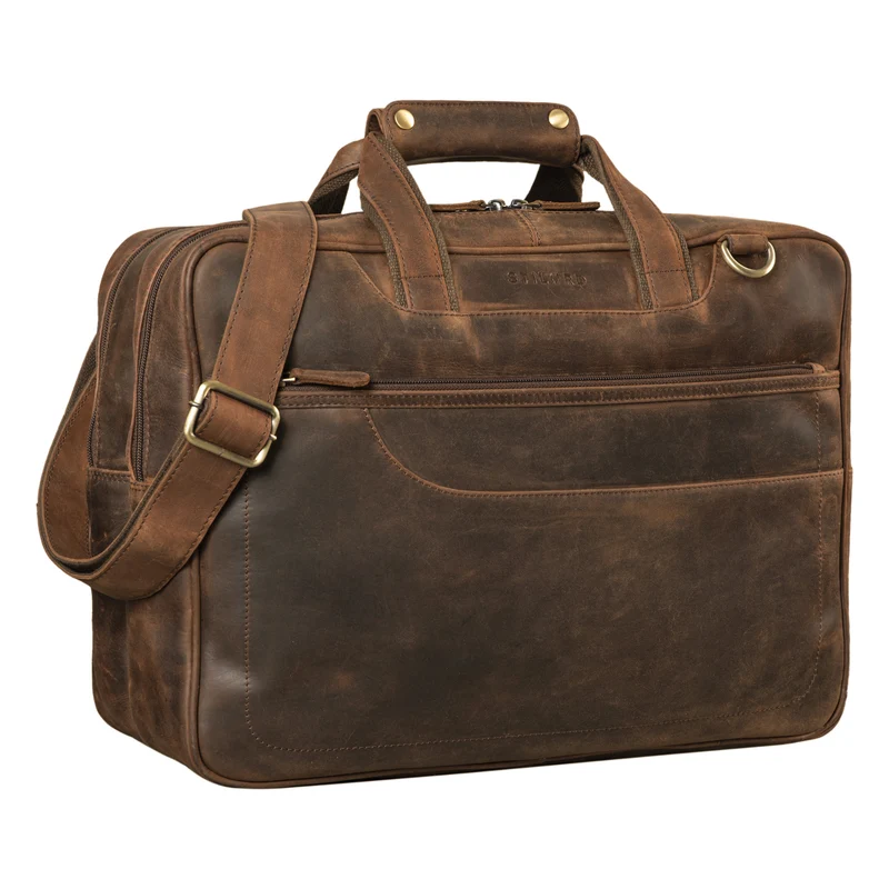 "Astor" Große Lehrertasche Leder