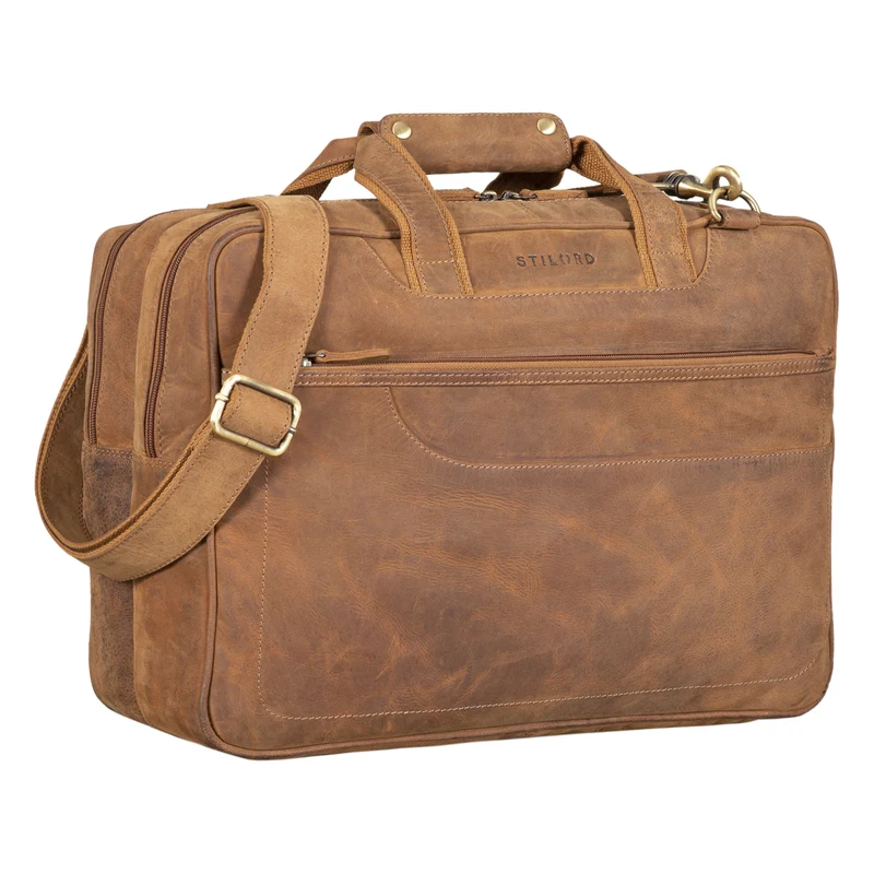 "Astor" Große Lehrertasche Leder