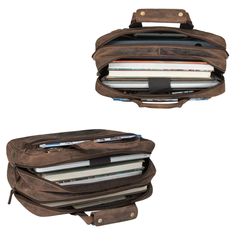 "Astor" Große Lehrertasche Leder